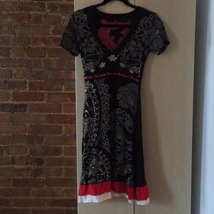 Desigual size S casual black dress